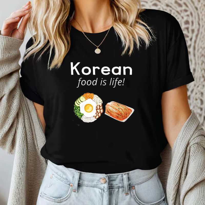 Korean Girl Lifestyle - Korean Food Is Life Funny Food