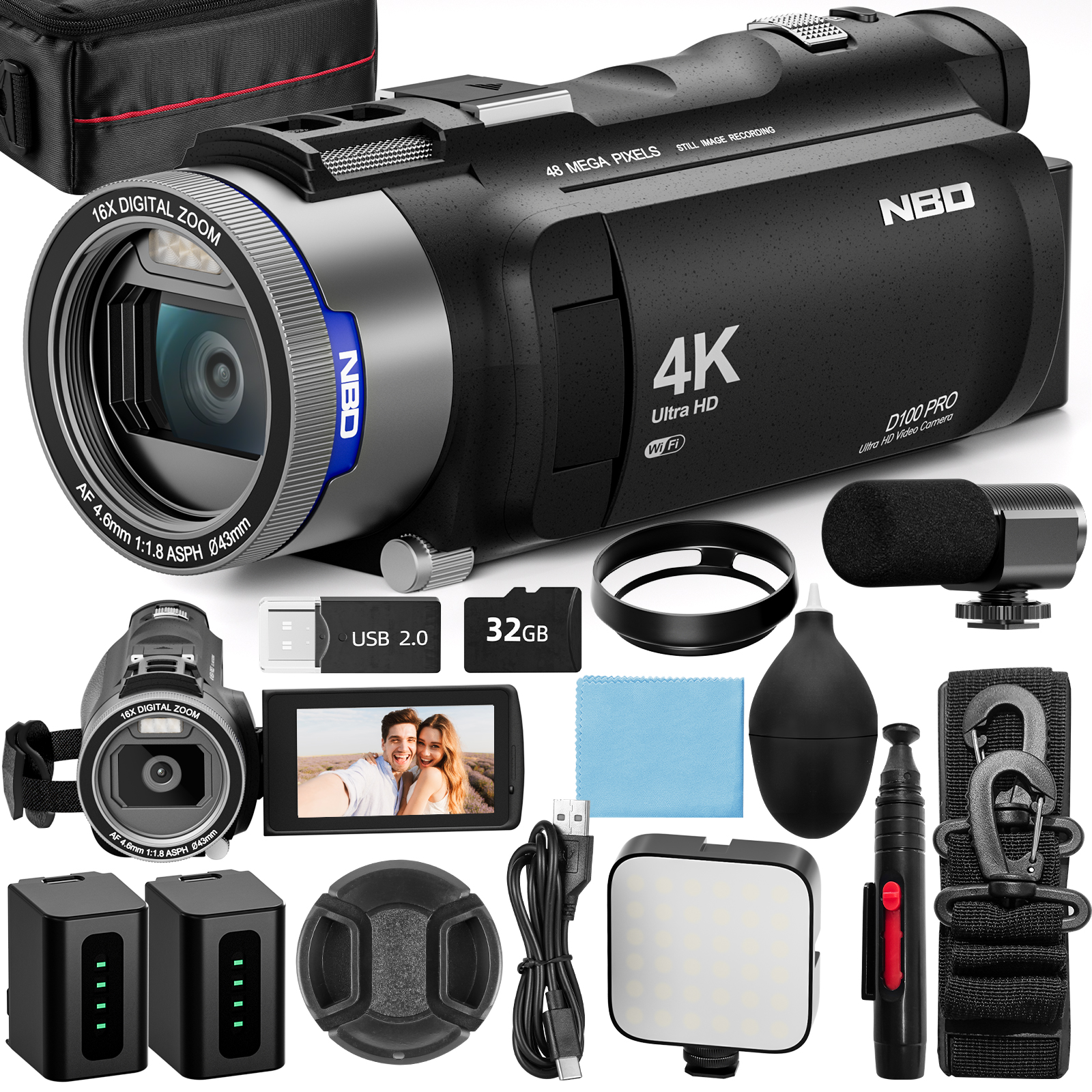 Traditional Korean Lifestyle - NBD 4K HD&48MP Camcorder Video Camera