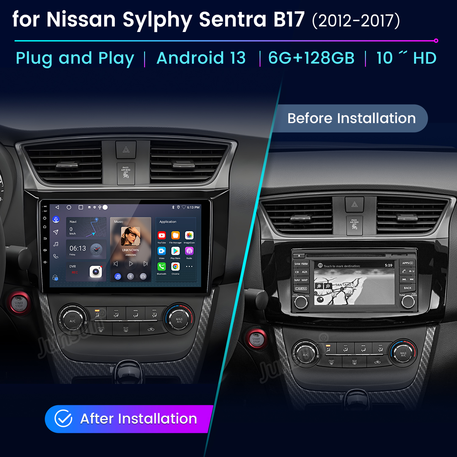 Junsun AI Voice Car Stereo Rad - Korean Lifestyle Products 评论和价格