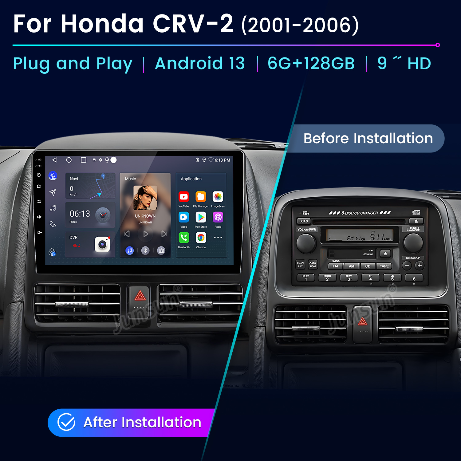 Junsun AI Voice Car Stereo Rad - Korean Lifestyle Products 评论和价格
