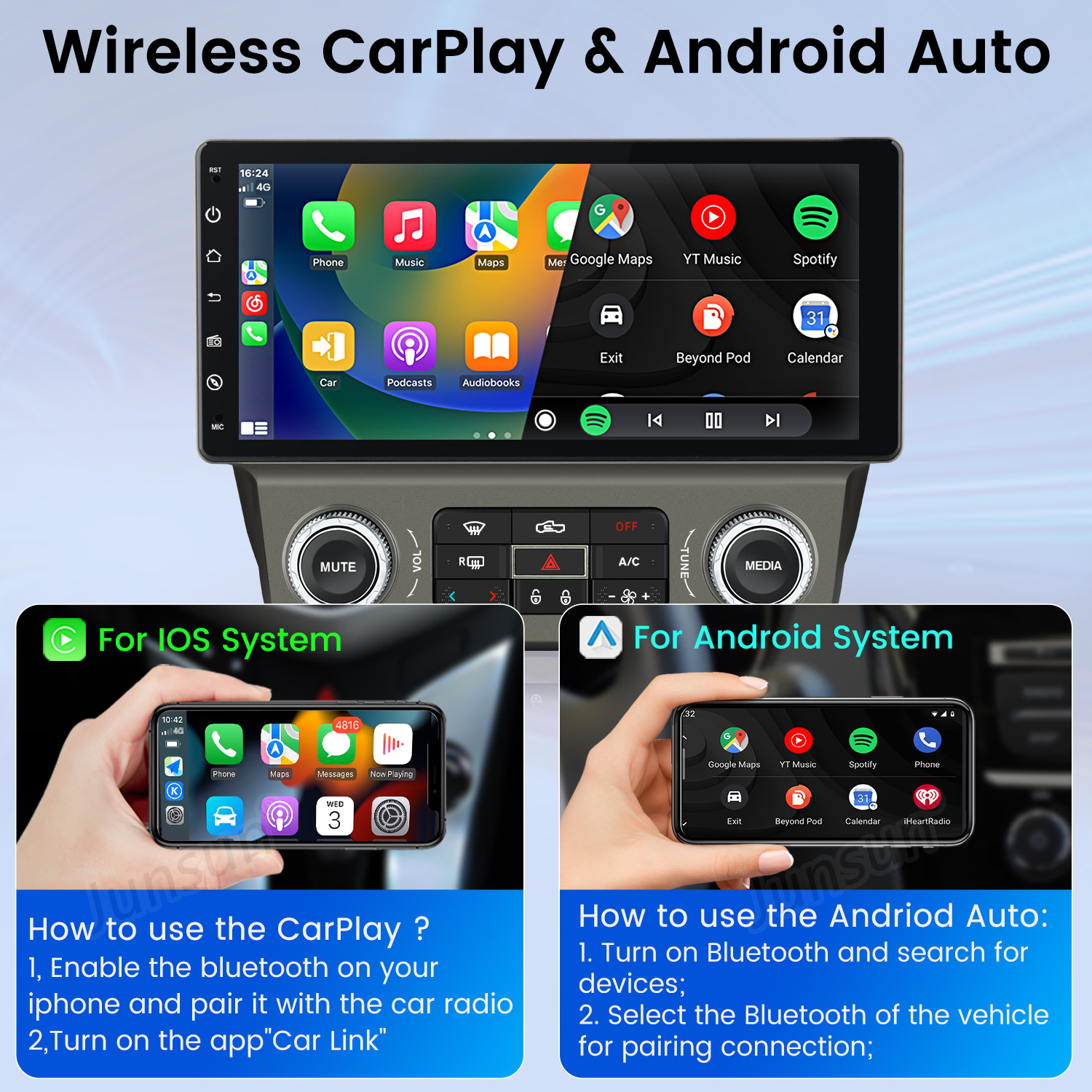 Junsun AI Voice Car Stereo Rad - Korean Lifestyle Products 评论和价格