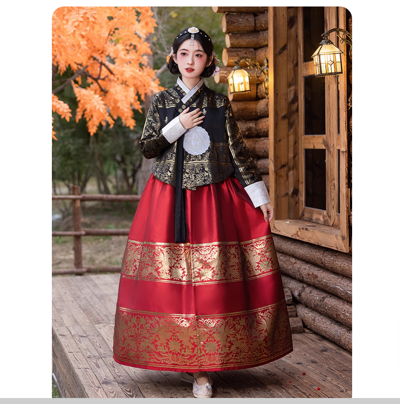 Ethnic style retro Hanbok temp - Korean Culture Lifestyle 评论和价格