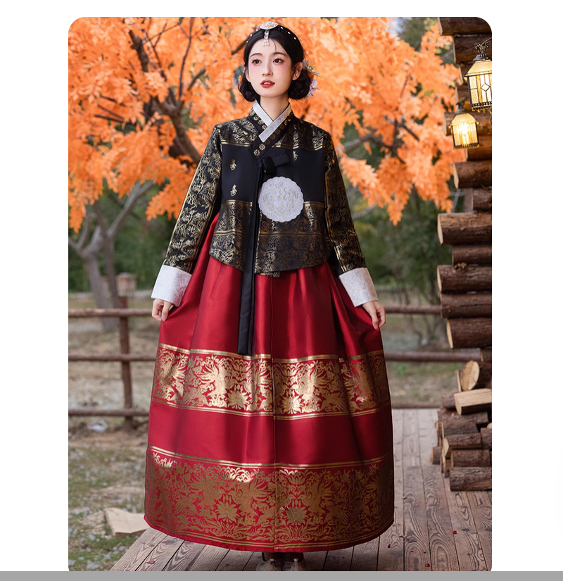 Ethnic style retro Hanbok temp - Korean Culture Lifestyle 评论和价格