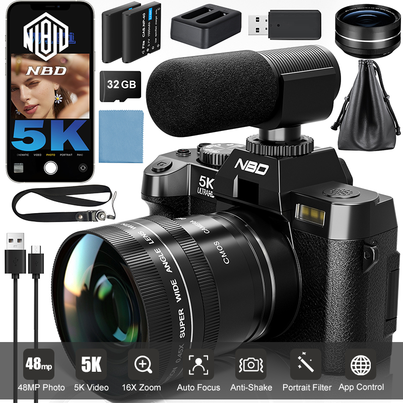 NBD 5K&48MP Digital Cameras Ph - Korean Lifestyle App 评论和价格