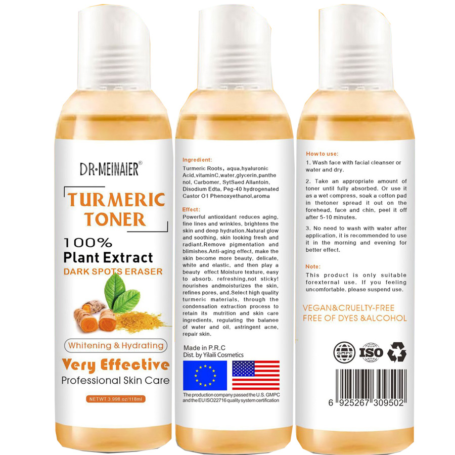 3pcs Turmeric Face Serum White - Essence Serum Toner 评论和价格