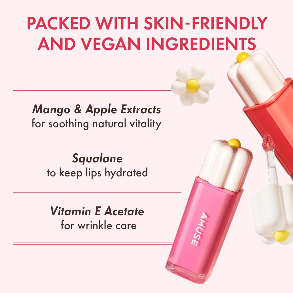 [ClearanceSale] AMUSE DEW TINT - Lip Tint Korean 评论和价格