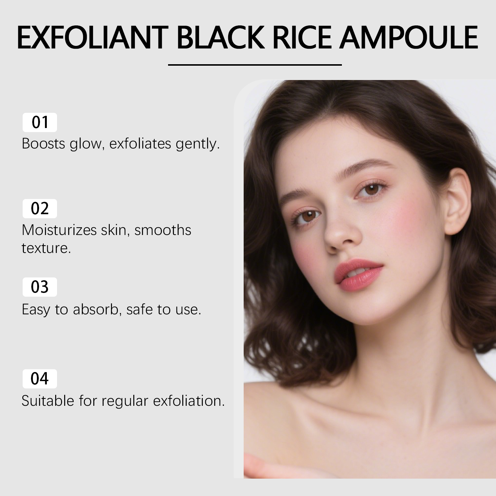 Glow Rice Ampoule White Black  - Essence Serum Toner 评论和价格