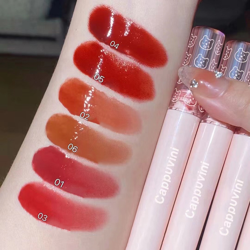 Korean Cherry Red Waterproof M - Lip Tint Korean 评论和价格