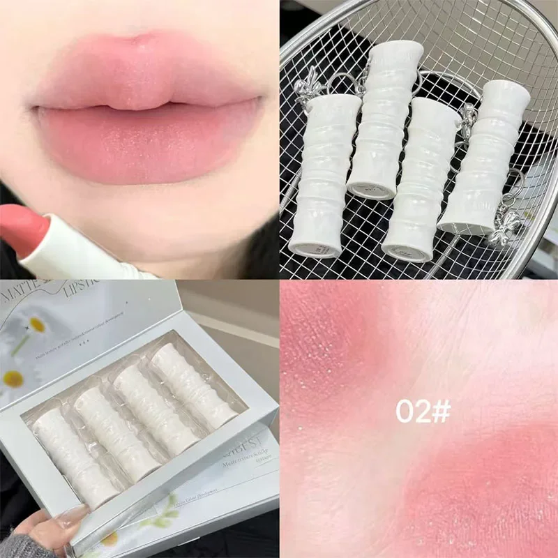 New Matte Nude Brown Lipstick  - Lip Tint Korean 评论和价格