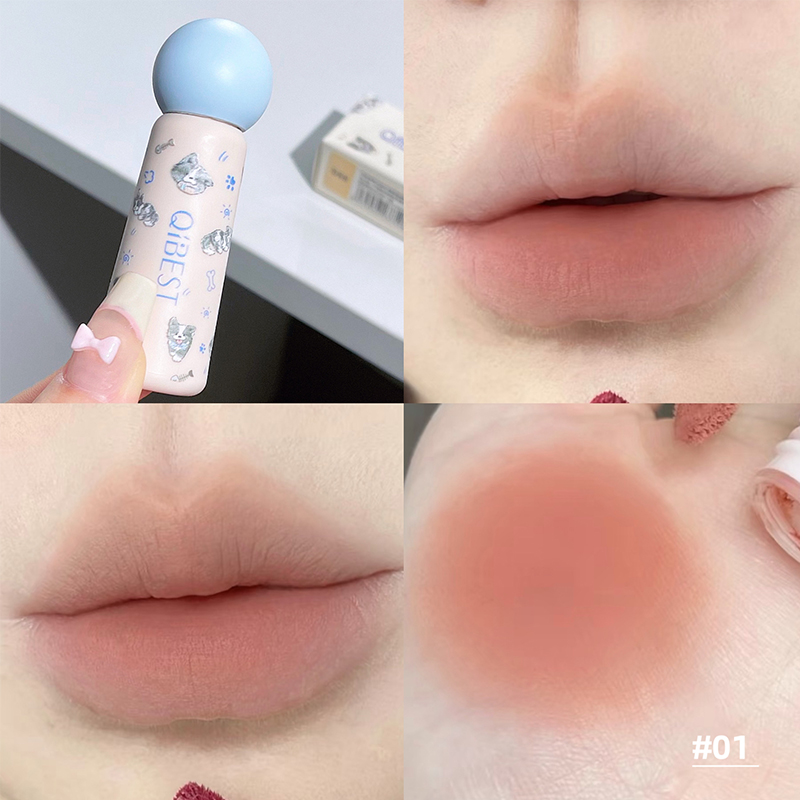 QIBEST Cute Velvet Matte Lip M - Lip Tint Korean 评论和价格