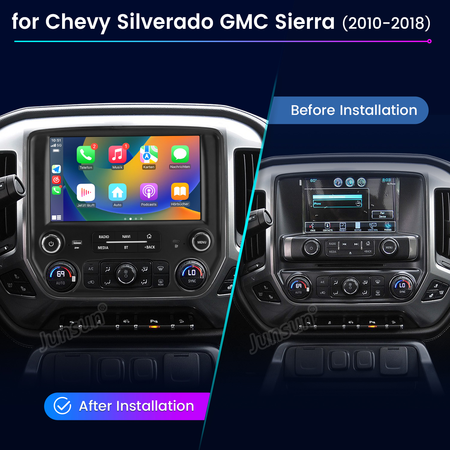 Junsun AI Voice Car Stereo Rad - Korean Lifestyle Products 评论和价格